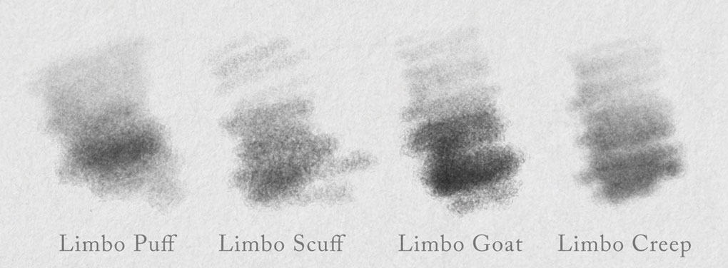 GrutBrushes-Limbo-Brushes-for-Textures-Book Four Photoshop pencil edge brushes