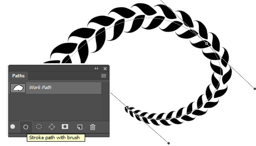 How-to-Use-Photoshop-Pattern-Brushes-to-stroke-a-path How to stroke a path with a Photoshop pattern